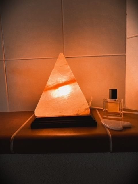 lampada di sale - piramide