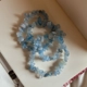 bracciale chips - Acquamarina