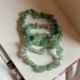 bracciale chips - Avventurina Verde