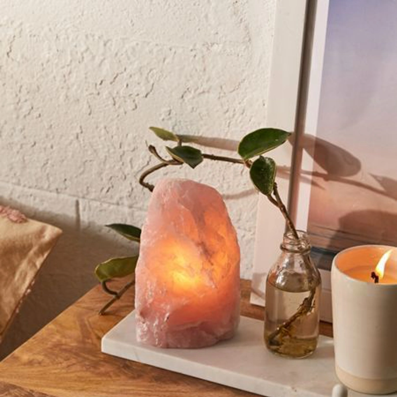 Lampada di Quarzo Rosa