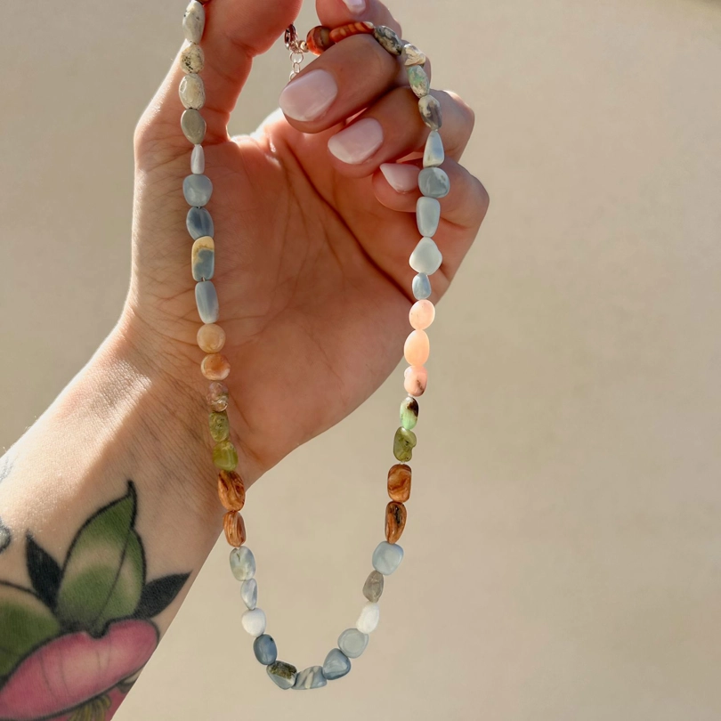 collana Starlight - Opale Peruviano