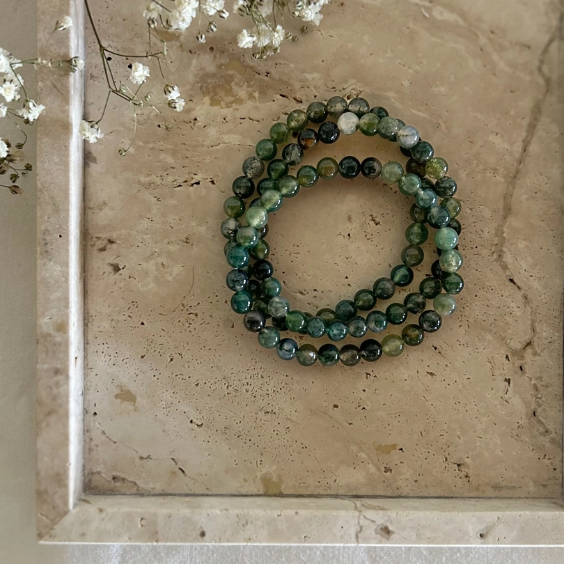 bracciale elastico - Agata Muschiata