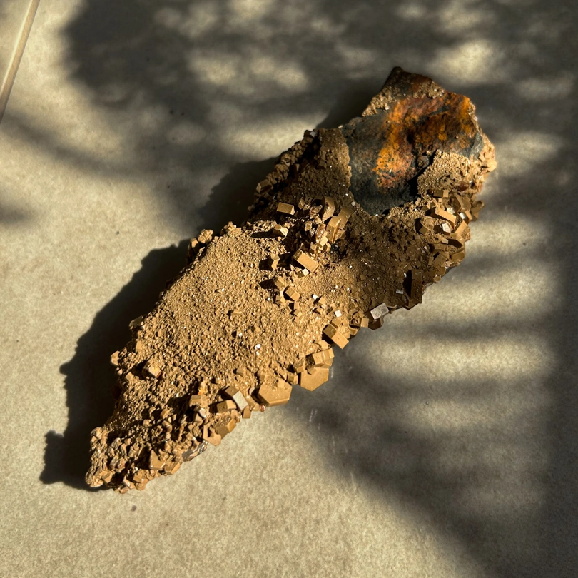 Vanadinite grezza