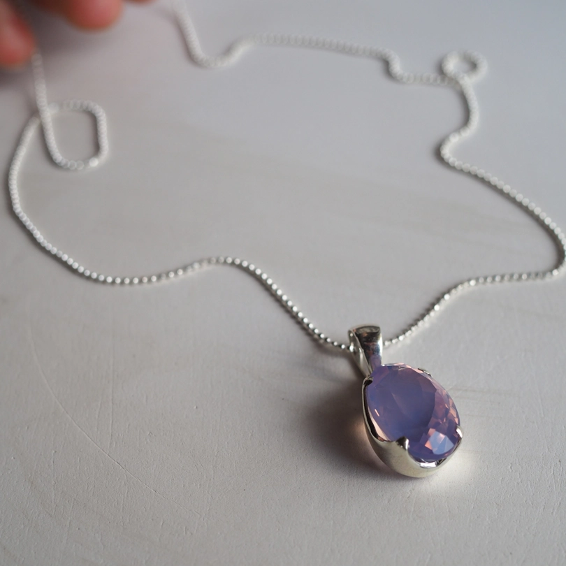 pendente Quarzo Lavanda