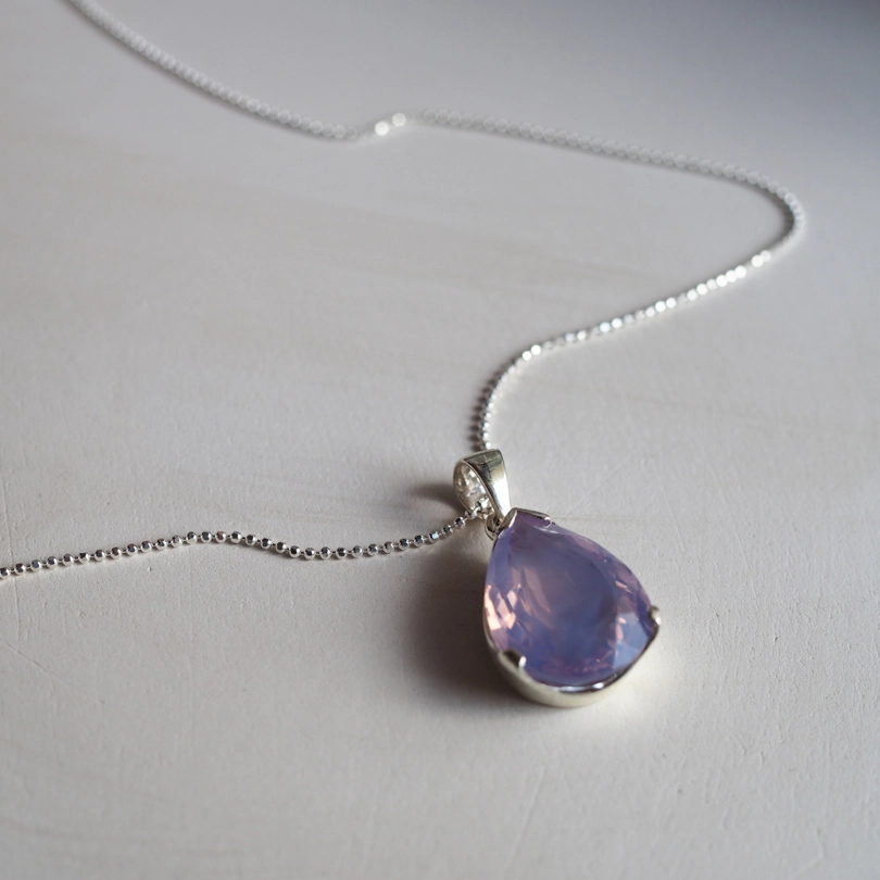 pendente Quarzo Lavanda