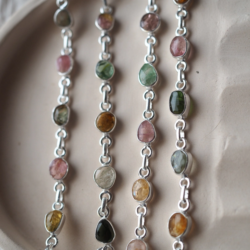 bracciali Tormalina sfaccettati