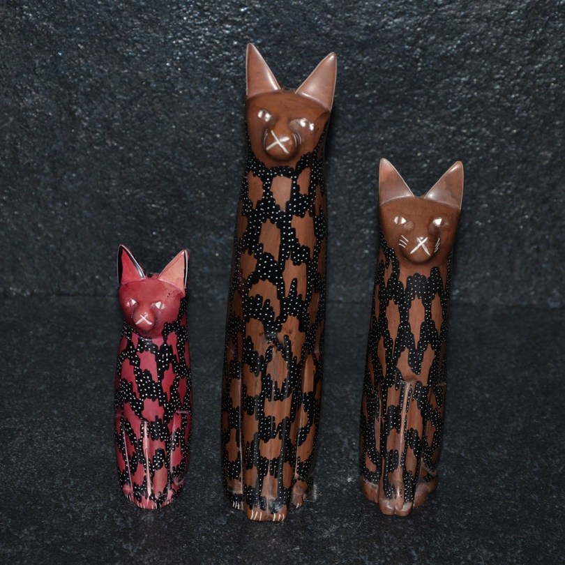 Gatto color rosso/nero