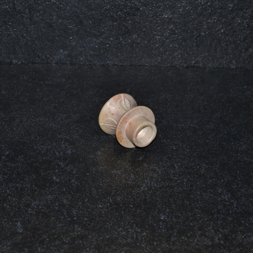 Portacandela foglia incisa