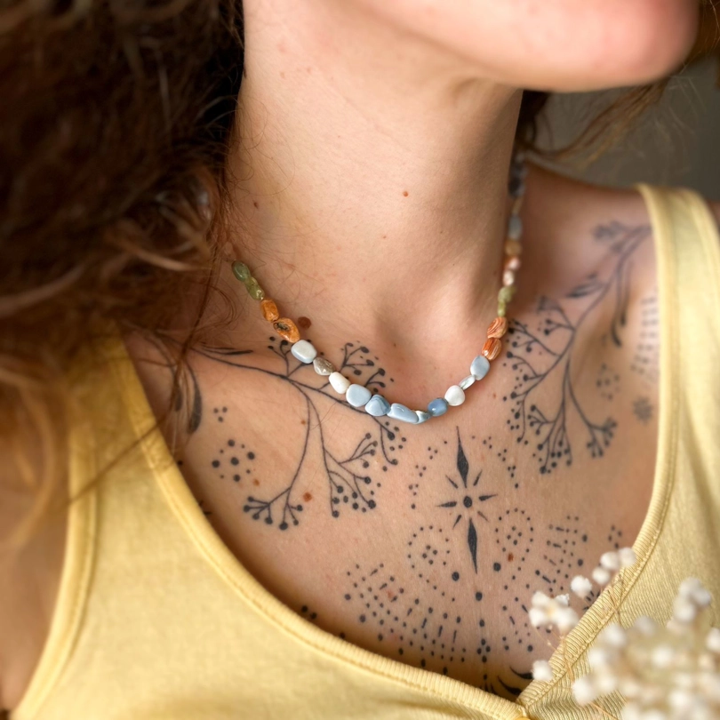collana Starlight - Opale Peruviano